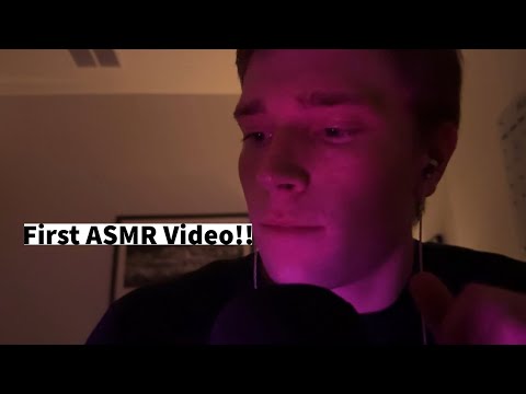First ASMR Video! (Random Assorted Triggers)