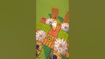 Minecraft Picnic Table 🔥 #minecraft #shorts