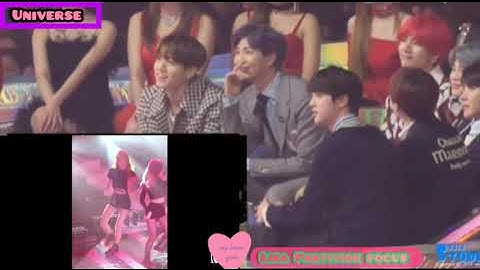 BTS Reaction To Lisa Partition At GDA Awards #Fanmade ep-29