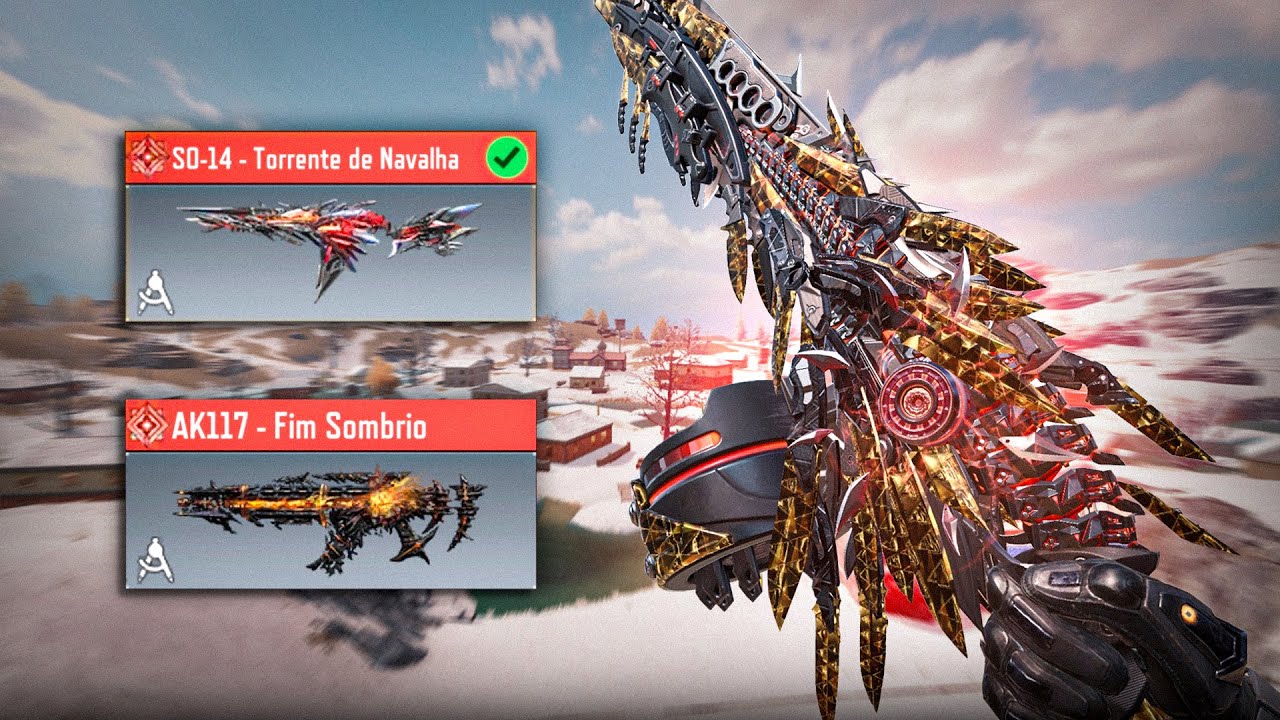 MEU NOVO COMBO FAVORITO PRA AMASSAR NA RANKED DO BR🔥CODM