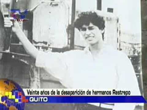 20 años de la desaparición  de los hermanos Restrepo