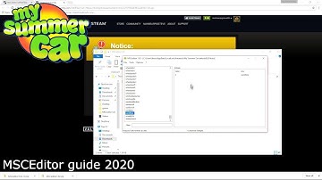 My Summer Car - How To Use MSCEditor 2020