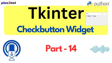 Adding Checkbuttons to Your Python GUI with Tkinter: A Complete Guide #checkbutton #python #tkinter
