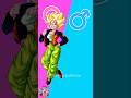 Dragonball Character in Male Swap Female #shorts #goku #dragonball #dbs