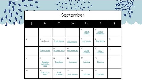 First 20 Days- Personalized Learning