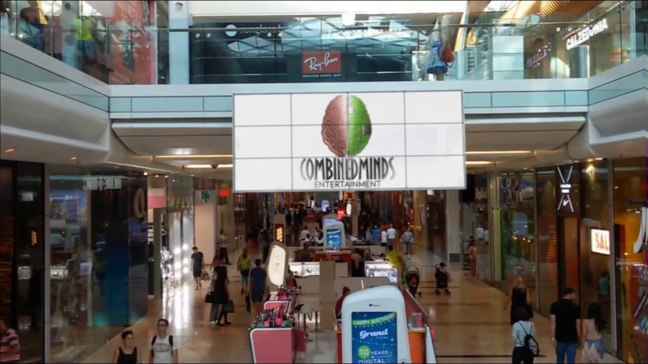 COMBINEDMINDS ENTERTAINMENT MALL AD