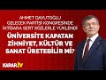 Ahmet Davutoğlu, Gelecek Partisi Kongresi'nde konuşuyor | Canlı yayın