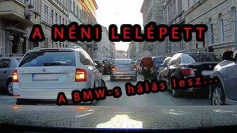 Meghúzta a BMW-t, összeszedte saját tükrének darabjait, majd lelépett. Felvette a kamera