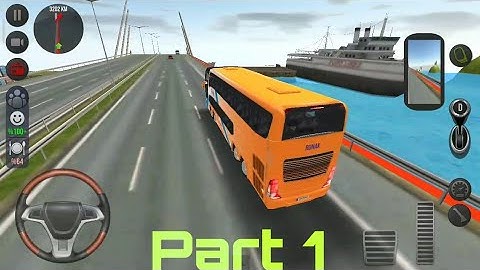 Bus simulator ultimate New York to San Francisco | U.S.A | by Bus simulator ultimate part 1