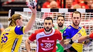 Tunisia - Sweden. Handball World Men's Championship 2019