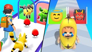 Monster Squad Rush | Epic Banana Run / All Level Gameplay: Android,iOS - New APK Update screenshot 4