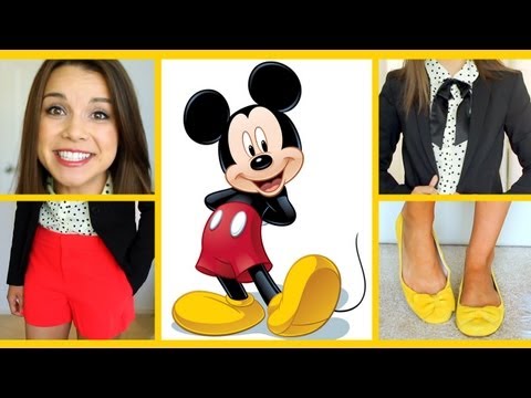 A Mickey Mouse Inspired Look - A Disney Exclusive by missglamorazzi