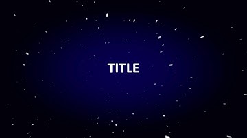Simple Title animation || Natron tutorial ||Text animation
