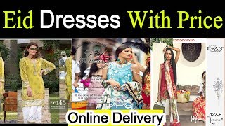 Pakistani Eid Dresses Collection For Girls With Price | Eid Dresses 2018 screenshot 1