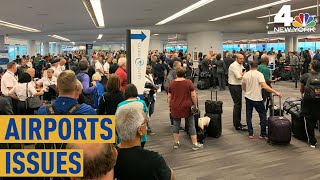 Computer Issue Snarls Immigration Processing at US Airports | NBC New York