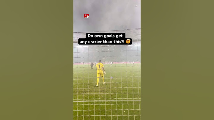 CRAZY Goalkeeper Own Goal 😰