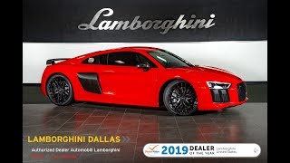 Sports Performance 2018 Audi R8 Plus V10 Dynamite Red 18L0065A