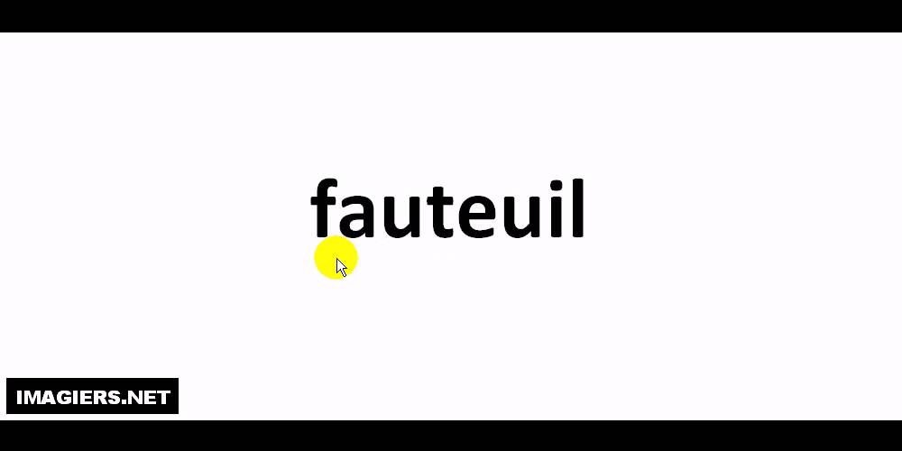How to pronounce in French fauteuil YouTube