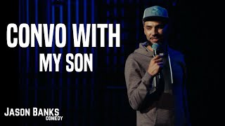 Famous Convo With My Son | Jason Banks Comedy Wealth