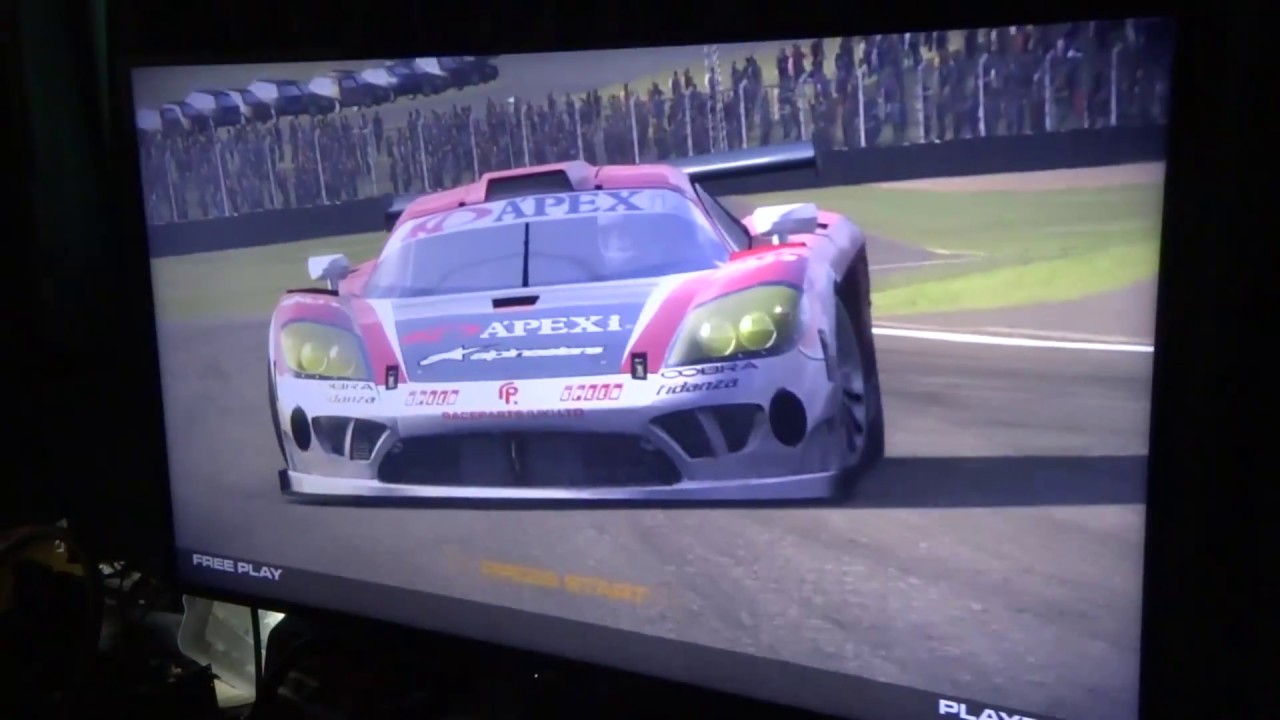 sega GRID リアルマシン　デモ