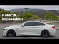 6 Months of Ownership With a 2018 BMW M4 | Here's My Experience