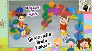 Interesting Brain Flakes Garden !!! |  BUSY  BRAINS | DIY |