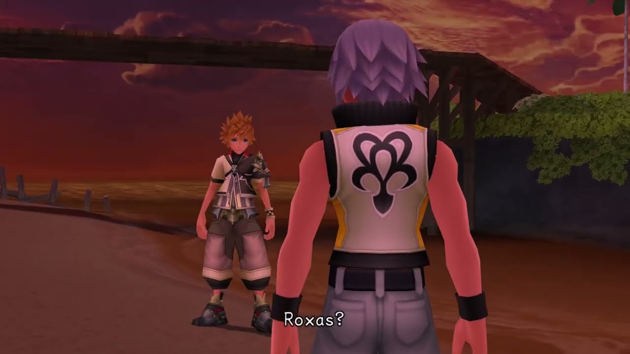 Roxas, Ventus & Xion's Questions Version A Kingdom Hearts Dream Drop Distance HD Scene 170a R