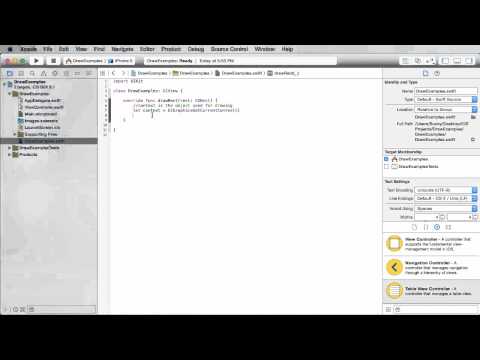iOS Development with Swift Tutorial - 23 - Drawing with Core Graphics