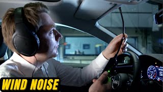 Audi A5 Coupé Aeroacoustics / Wind noise development screenshot 2