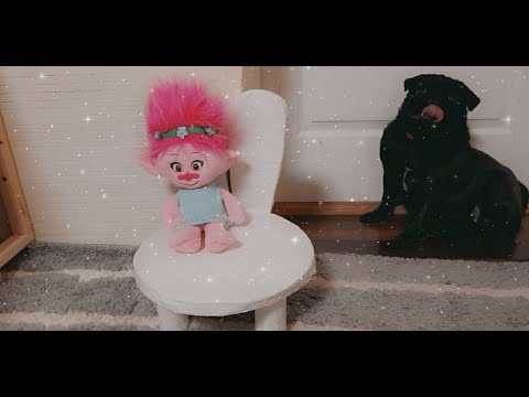 Детский стульчик с ушками из картона своими руками/ Стульчик зайчик / Мебель из картона для детей