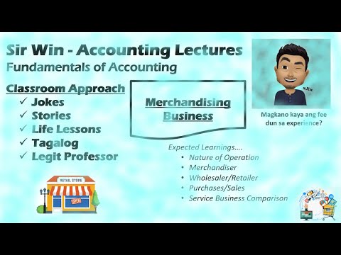 Video: Ano ang merchandising sa accounting?