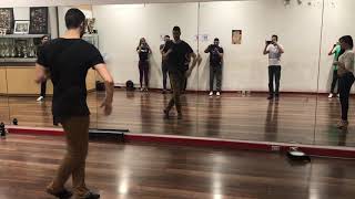Advanced Salsa Move #402 - The rotating dipper