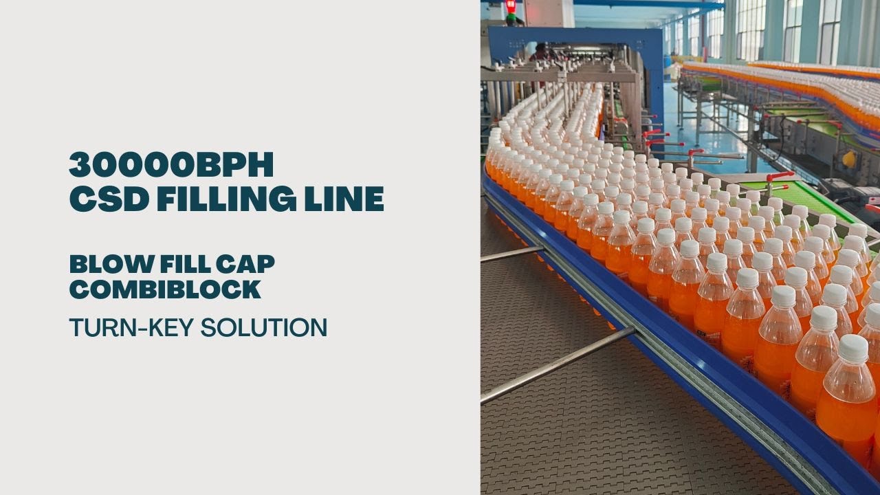 Unveiling the Powerhouse: Explore the 30000BPH CSD Filling Line in ...