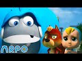 ARPO and Baby Daniel Play Hide and Seek! | BEST OF ARPO! | Funny Robot Cartoons for Kids!