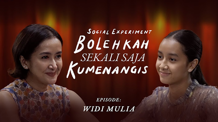 Social Experiment Bolehkah Sekali Saja Kumenangis | Eps. 7 - Widi Mulia