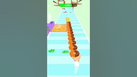 Donut Stack: Run Race 3D Gameplay