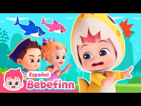 ?Baile de Tiburón Bebé | Baile para niños | Canciones Infantiles | Bebefinn en español