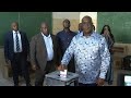 DR Congo President Felix Tshisekedi votes in Kinshasa | AFP