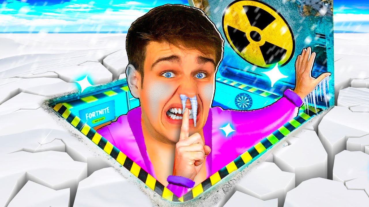 Stavím BUNKR na ANTARKTIDĚ proti SNĚHOVÉ BOUŘI v Minecraftu!