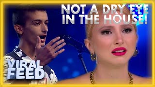 SENSATIONAL Audition Makes JUDGES CRY And Wins Him A GOLDEN BUZZER! | VIRAL FEED