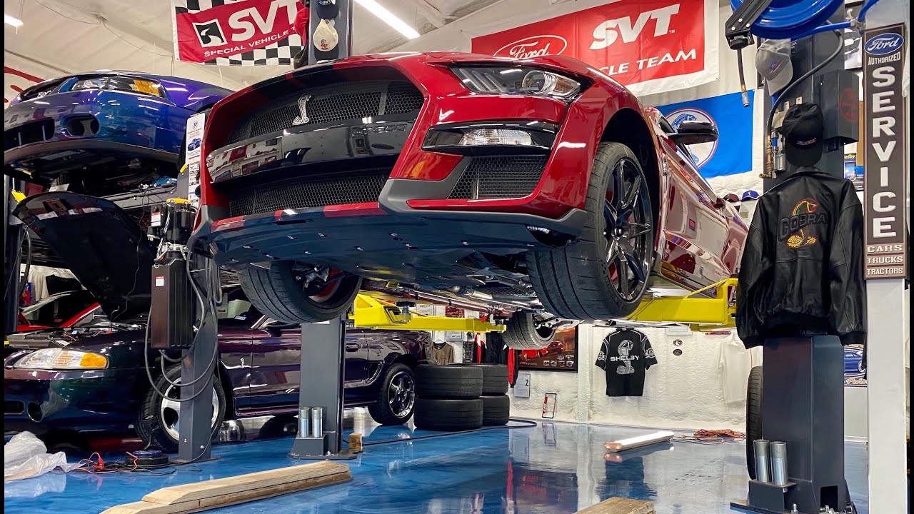 2020 GT500 PDI, splitter, splitter wickers & oil separator install
