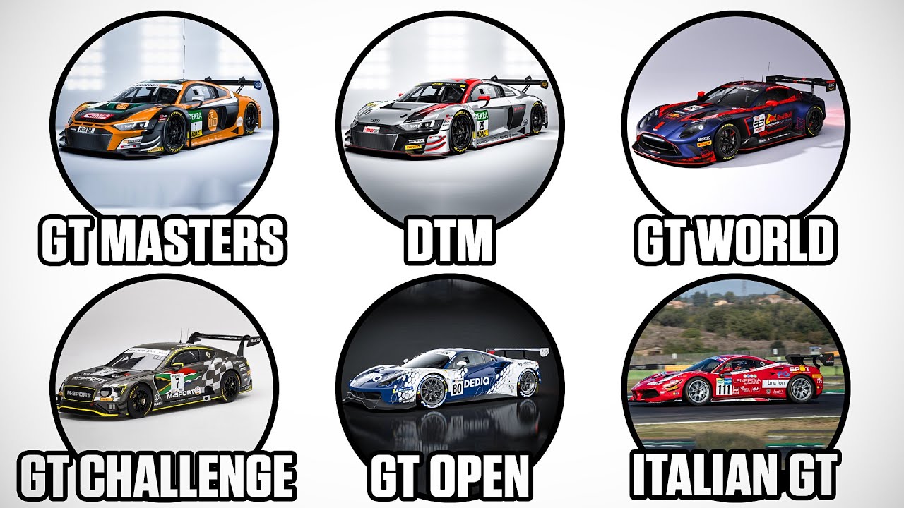 Every Major GT3 Series Explained in 11 Minutes - YouTube