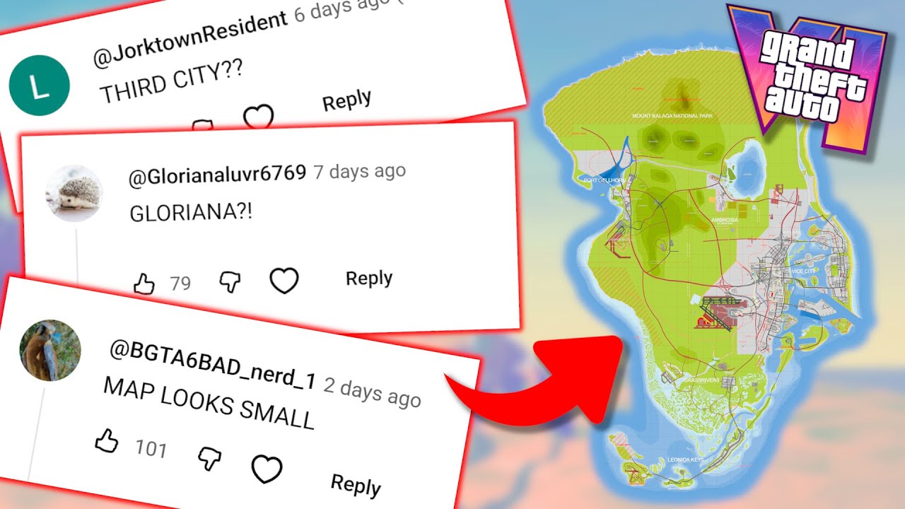 Всё, что вы хотели знать о карте GTA 6