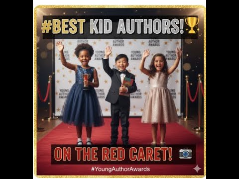 #BestKidAuthors on the #RedCarpet | Young Author Awards Recap!