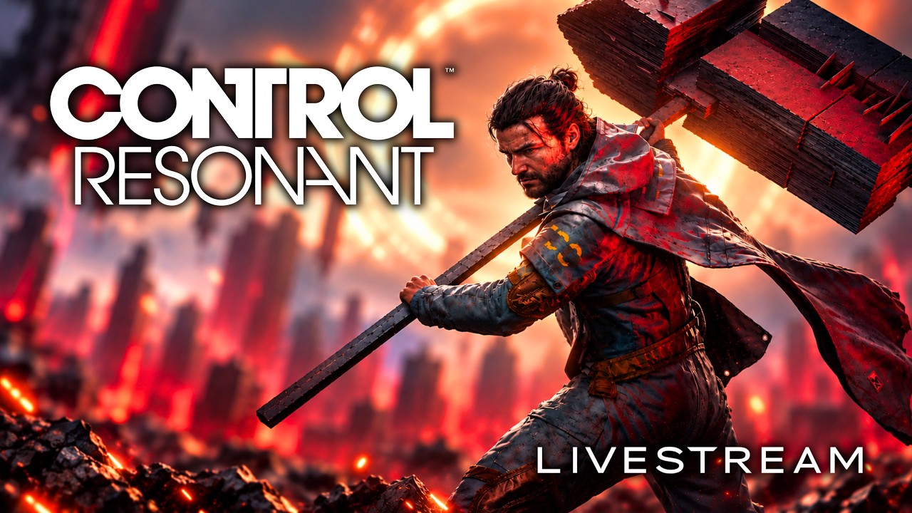 CONTROL RESONANT — THE WEIRDEST GAME I’VE PLAYED 🔴 LIVE