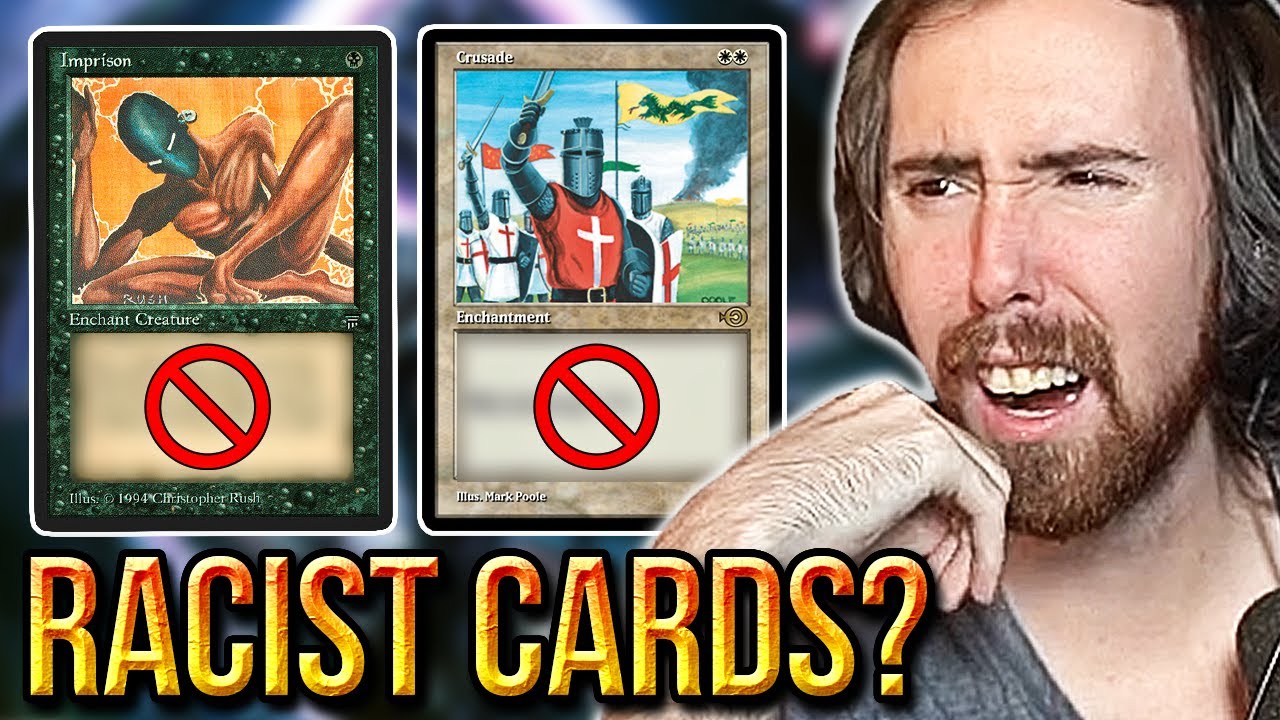 Asmongold Reacts To Magic The Gathering Banning Cards With