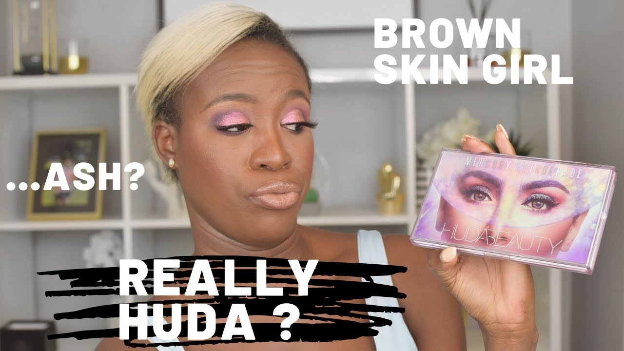 Huda Beauty Mercury Retrograde palette review| Brown Skin Girl friendly? Hit or Miss?