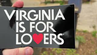 Greetings from Virginia Is For Lovers National Cherry Blossom Festival Pink in the Park Arlington VA