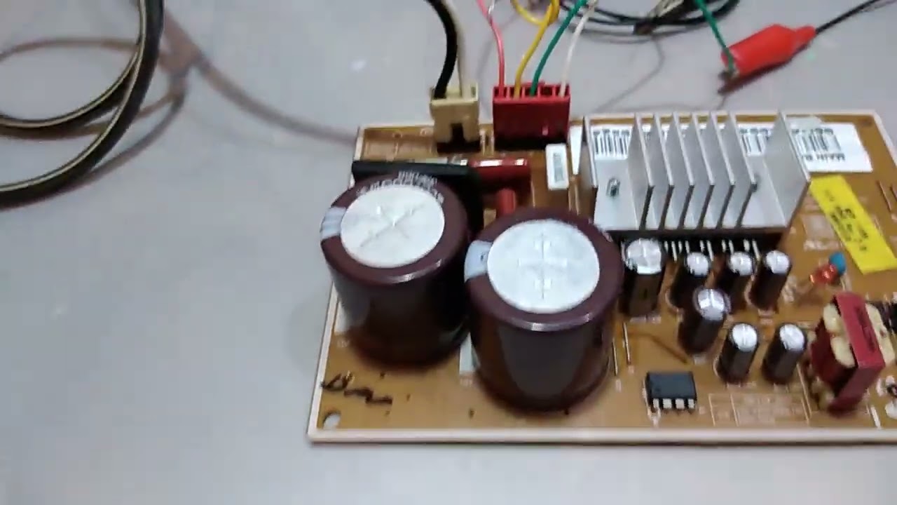 Tarjeta Inversora Nevera Samsung Inverter, Modelo RT29FBRHDSP. Prueba de funcionamiento.