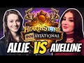 ALLIE VS AVELLINE  | $100K Scholomance Inn-Vitational | Hearthstone